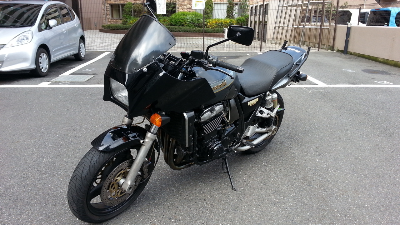 ニンジャカウル取り付け 試乗編@ZRX1100: ZRX1100 メンテナンス